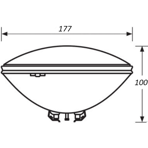      Aquaviva 25 , GAS PAR56-360 LED SMD RGB