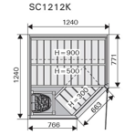    Harvia Sirius SC1212K