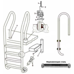     Mayer Schwimmbad Muro 5   MU-515  AISI-304