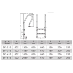    Poolmagic SF 415 AISI 304 4   