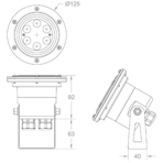    Fontana ULV 406-RGB-PWM-2Co-VL