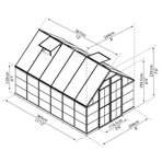     Palram Balance 8x12