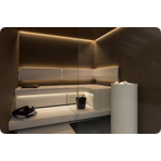       Sauna Linear Glass 2