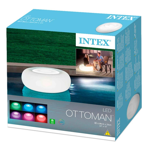    Intex LED OTTOMAN, 86x33 , 68697 ( +6 .)