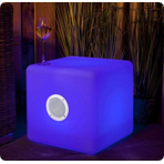     Garden Lights Cube 40 SMOOZ Beleuchtungsset (Bluetooth Speaker) 