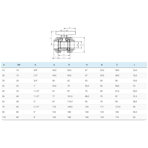      Praher Plastics .63,   PE ( S6 2W, PTFE, FPM)