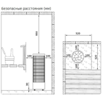    Harvia Cilindro E PC70E Steel