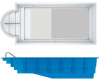 Композитный бассейн Ocean SC+ Классик 85382 8,5 x 3,8 x 1,5-2 м Композитный бассейн Ocean SC+ Классик 85382 8,5 x 3,8 x 1,5-2 м